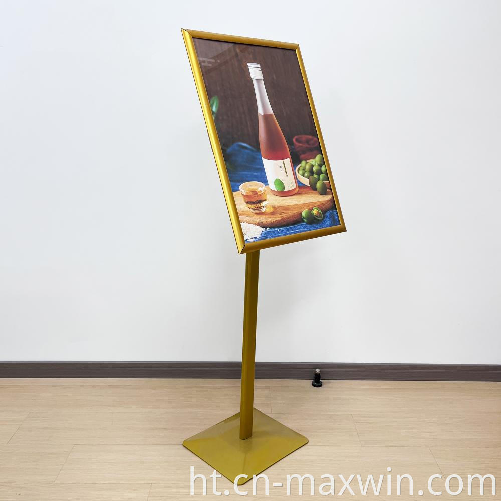 Afich kanpe piblisite deyò Poster Stand Outdoor Advertising